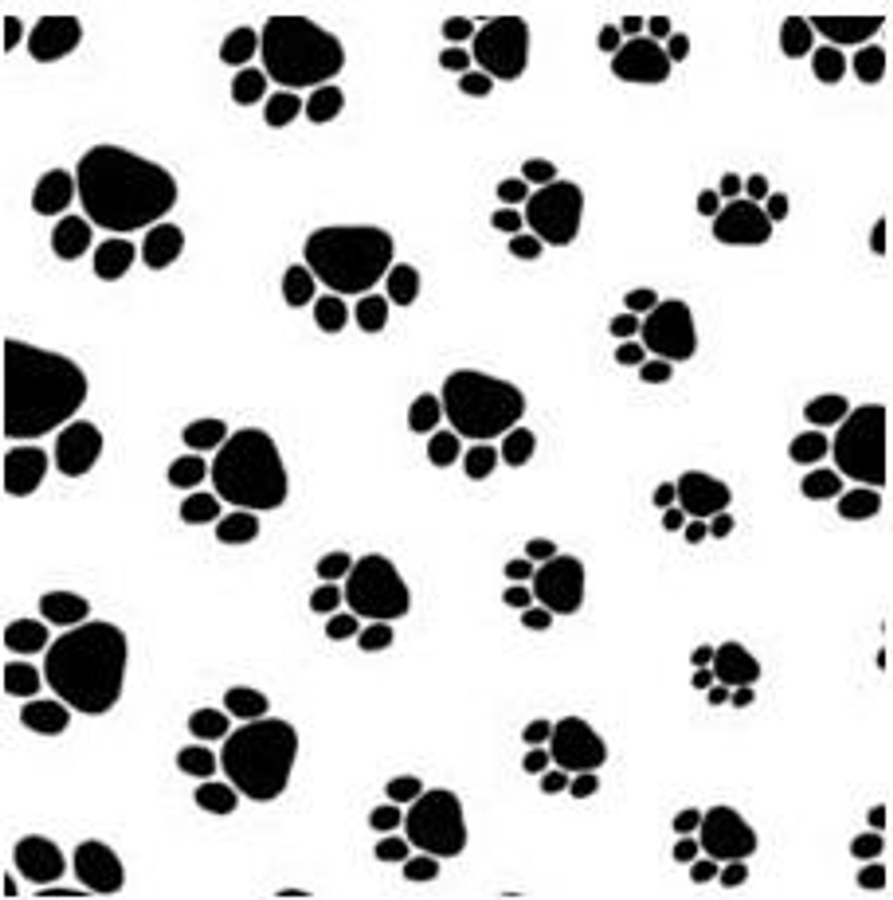 Paw Print Wrapping Paper