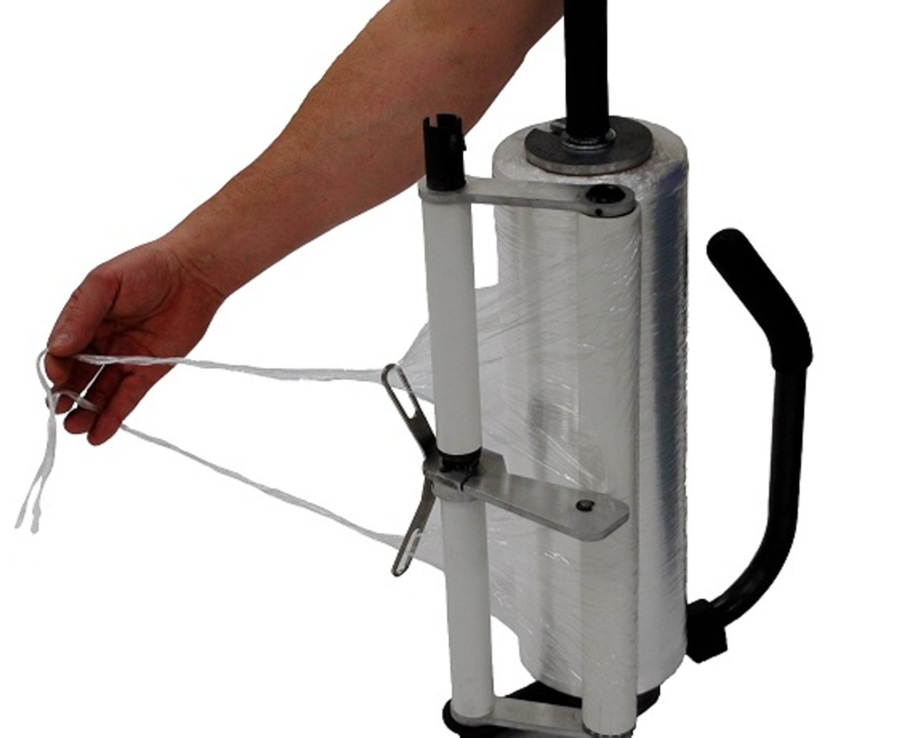 Stringer Device Stretch Pallet Wrap Hand Held Dispenser W/THandle