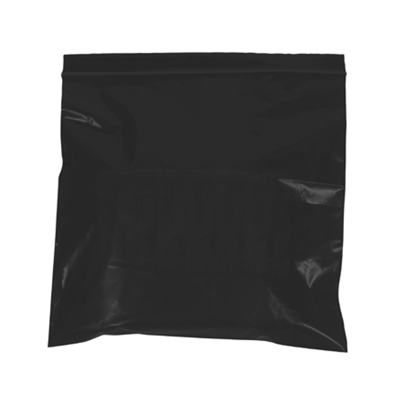 2 x 3 2 Mil Black Zip Bags