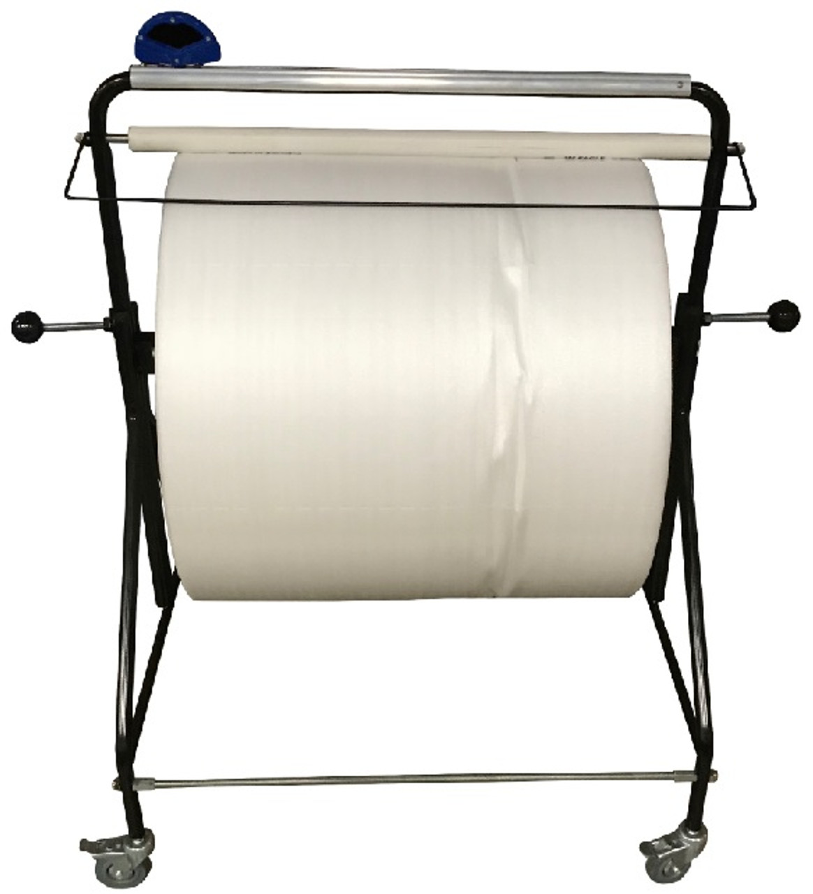 72" Economy Floor Unit Bubble Wrap® Foam Roll & Poly Dispenser with