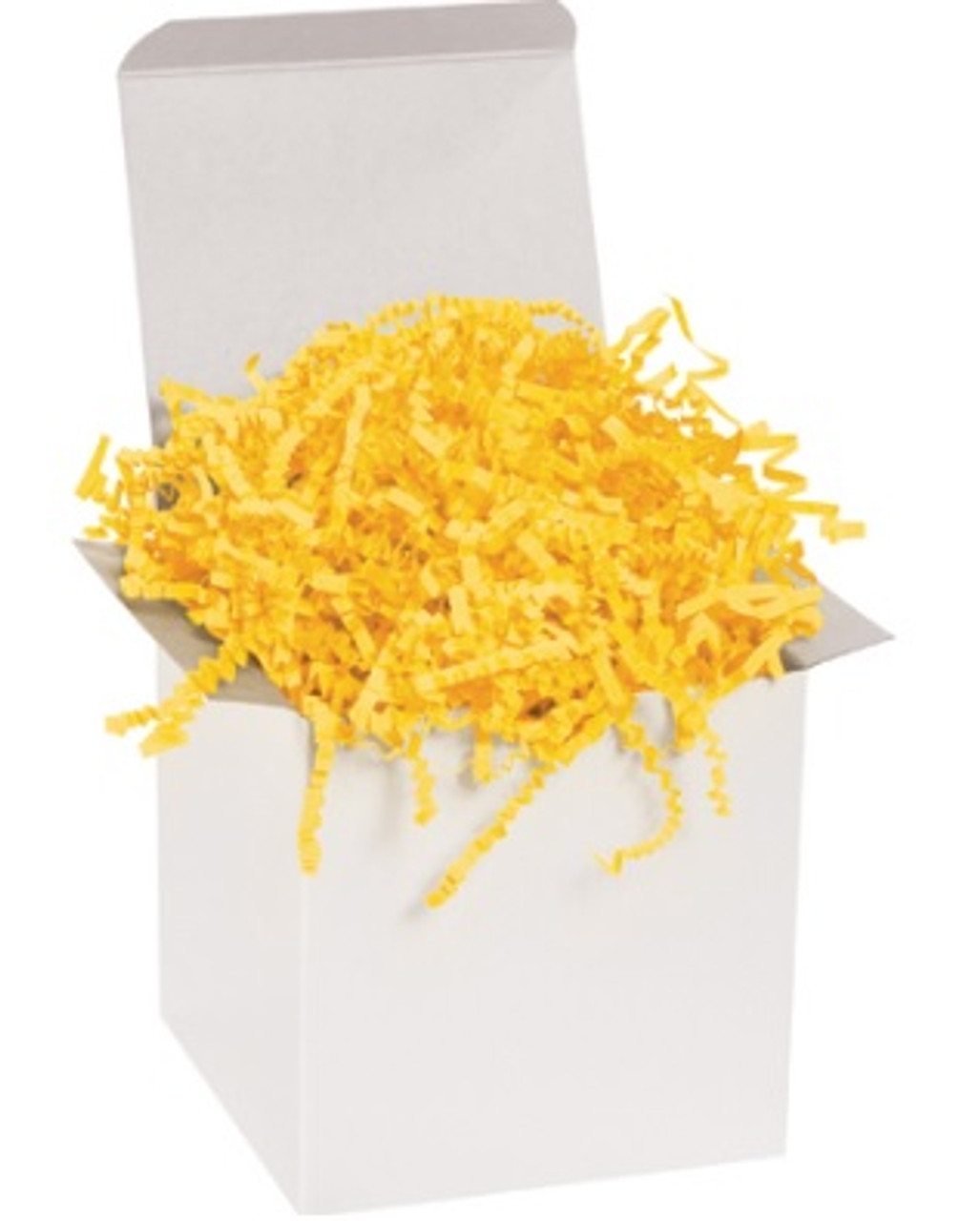 1 Bag of Yellow Crinkle Cut Paper Shred for Gift Packaging Wrap Basket  Filling