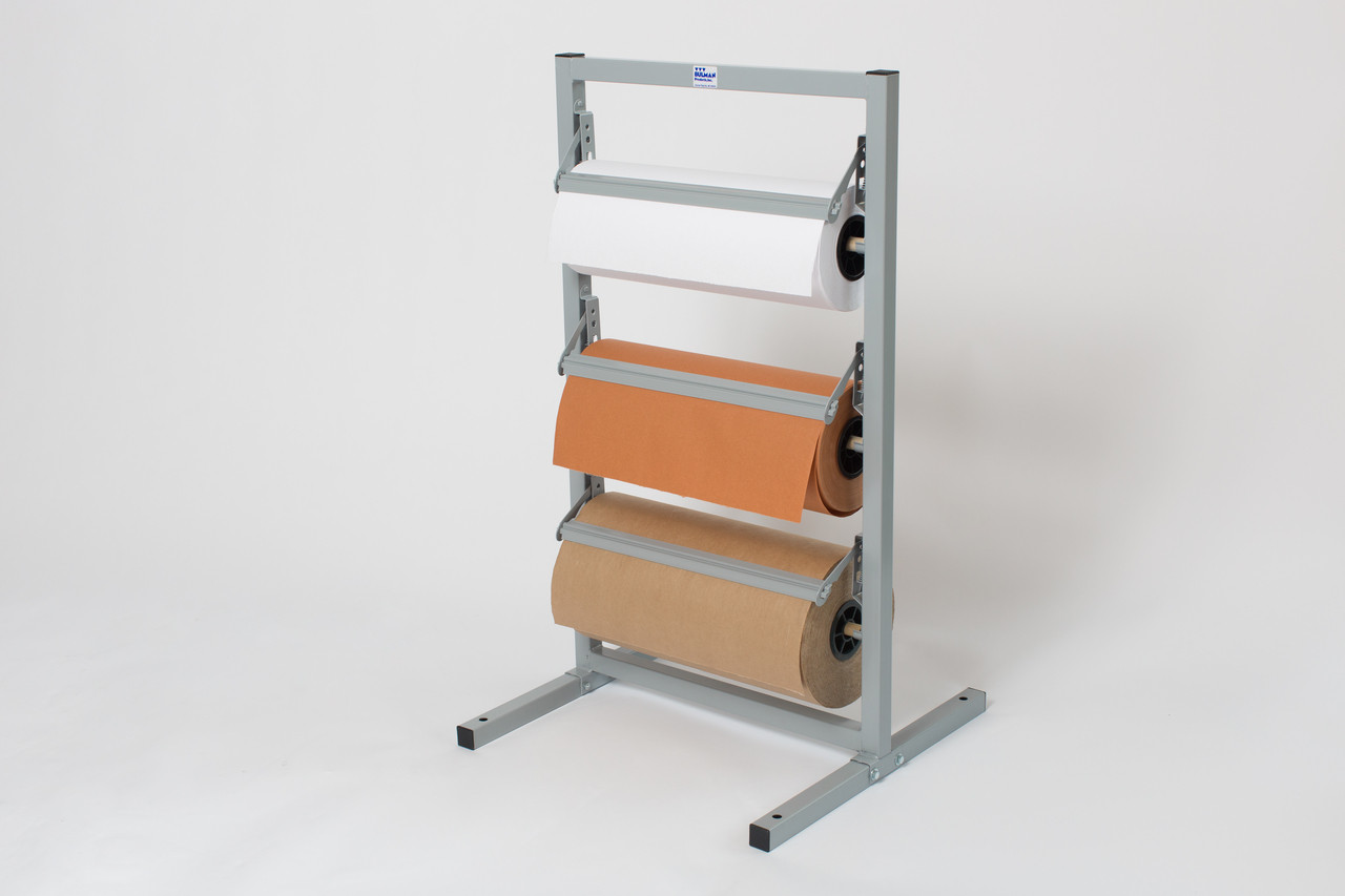 36" Three Deck Tower Unit Paper Roll Cutter Dispenser