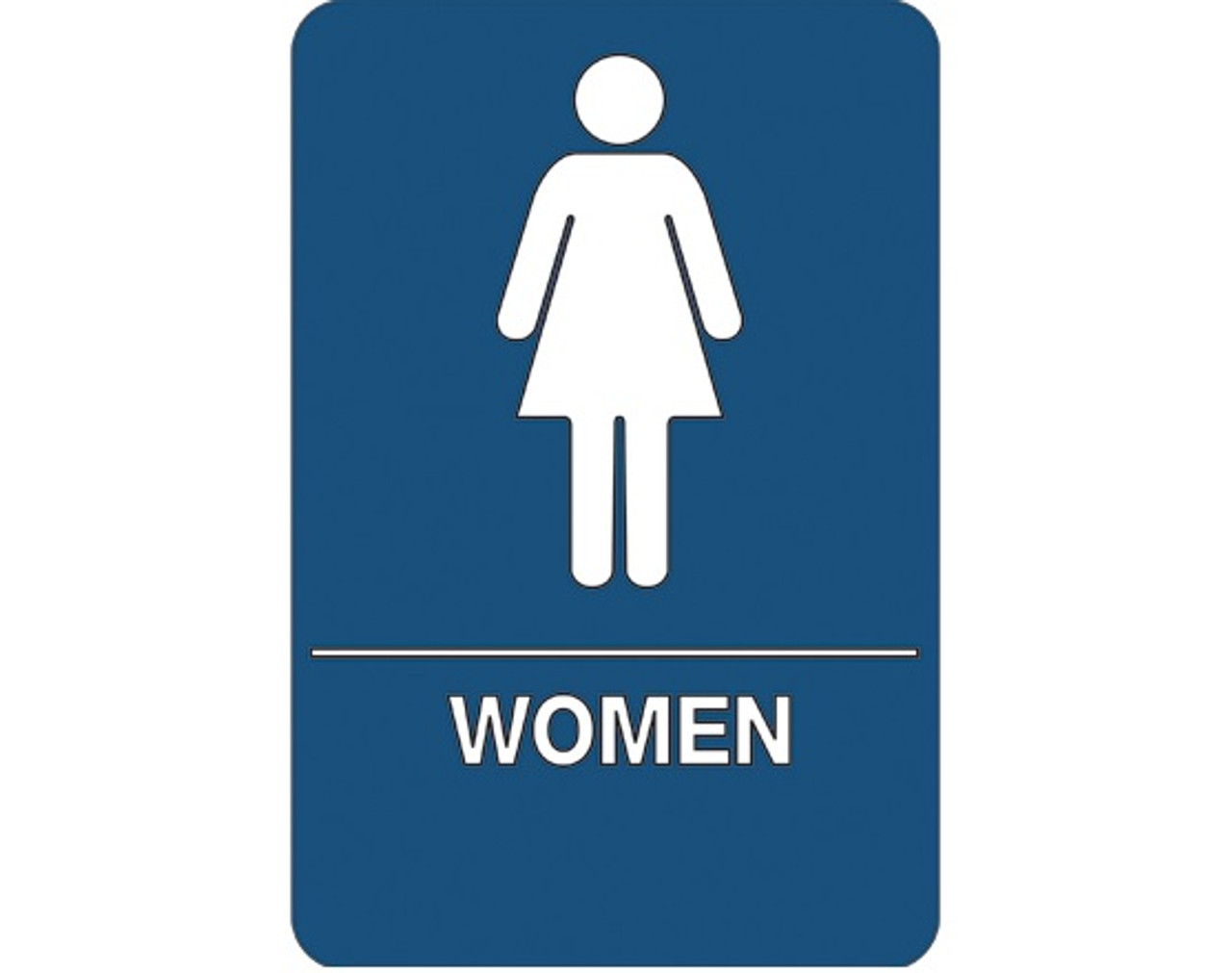 Women Restroom ADA Compliant Plastic Sign  50389.1498836247 ?c=2&imbypass=on