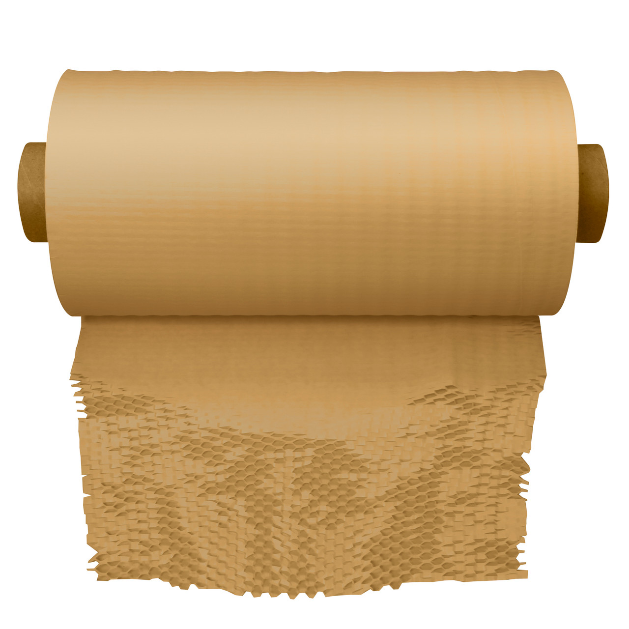 Honeycomb Cushioning Packing Paper, Brown Wrapping Paper Roll for Packing