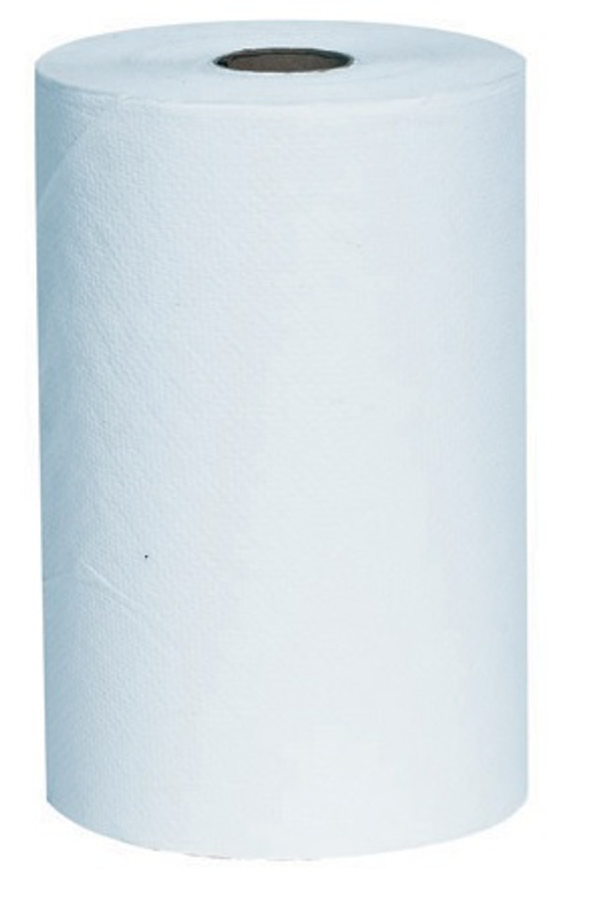 8 x 350' Bedford White Hard Wound Paper Towel Rolls 12 Rolls/Case