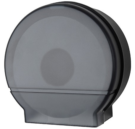 Single Jumbo Bathroom Tissue Toilet Paper Dispenser - Black