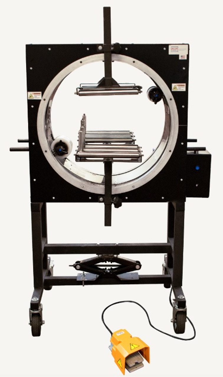 Deluxe Orbital Ring Wrapper Stretch Wrap Bundling Machine