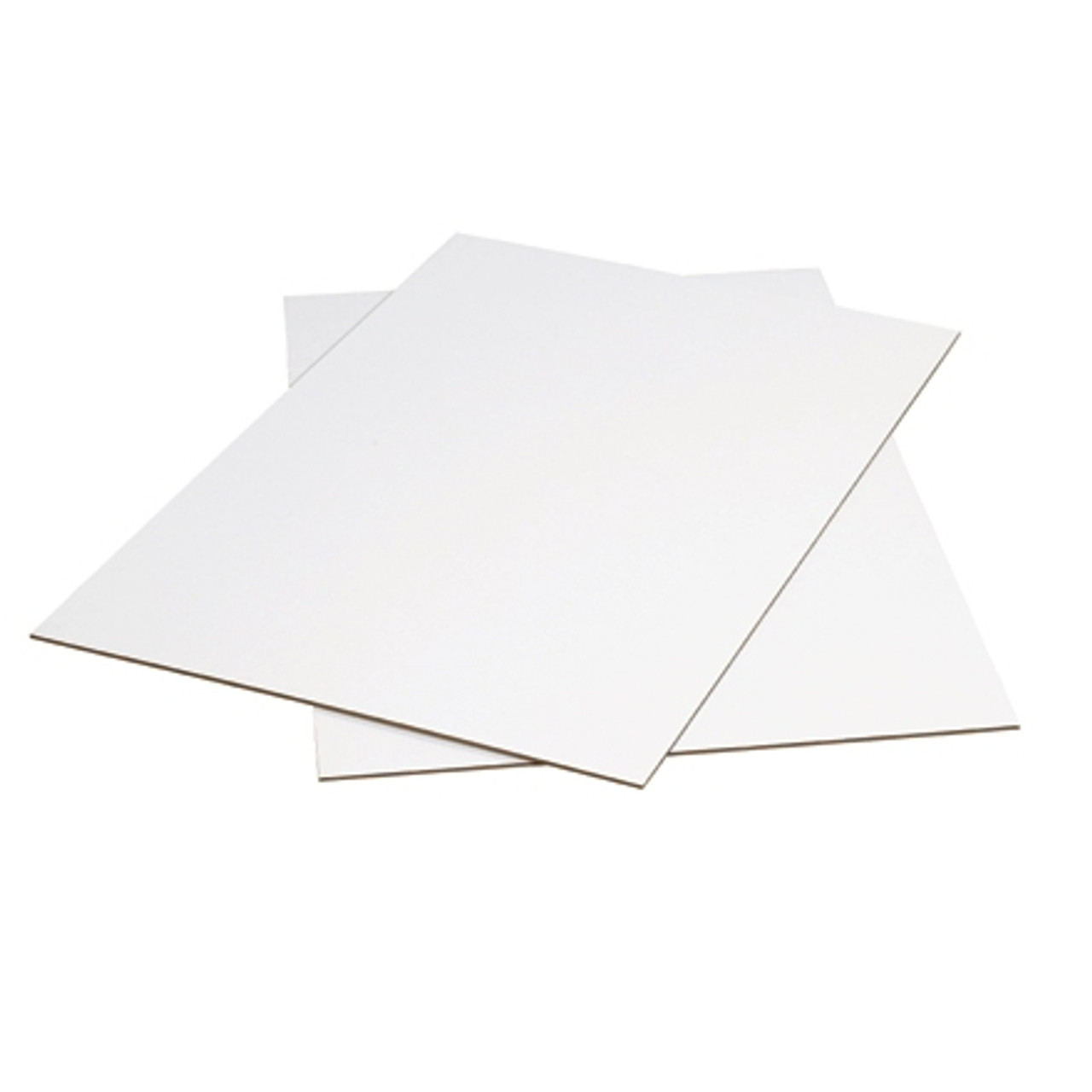 White Corrugated Cardboard Sheets