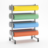 Bulletin Board Paper Dispenser, Holder, Storage - For School, Office and Art Supply