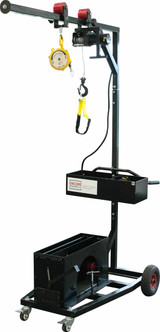 Boost Efficiency and Safety with the #YEP-3560 Mobile Strapping Dispenser Truck Cart Lift Device