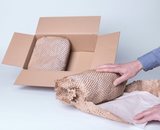 Try a Paper Based Bubble Cushioning Wrap Alternative - Smaller Shipping & Storage Space