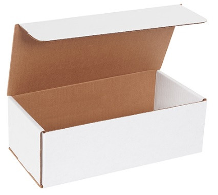 9" x 6" x 5" White Corrugated Mailers 50/Bundle