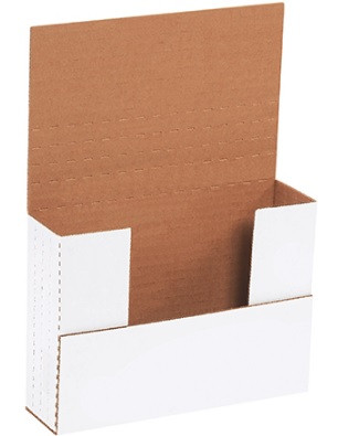 7 1/2" x 7" x 3 1/4" Kraft Literature Mailers 50/Bundle