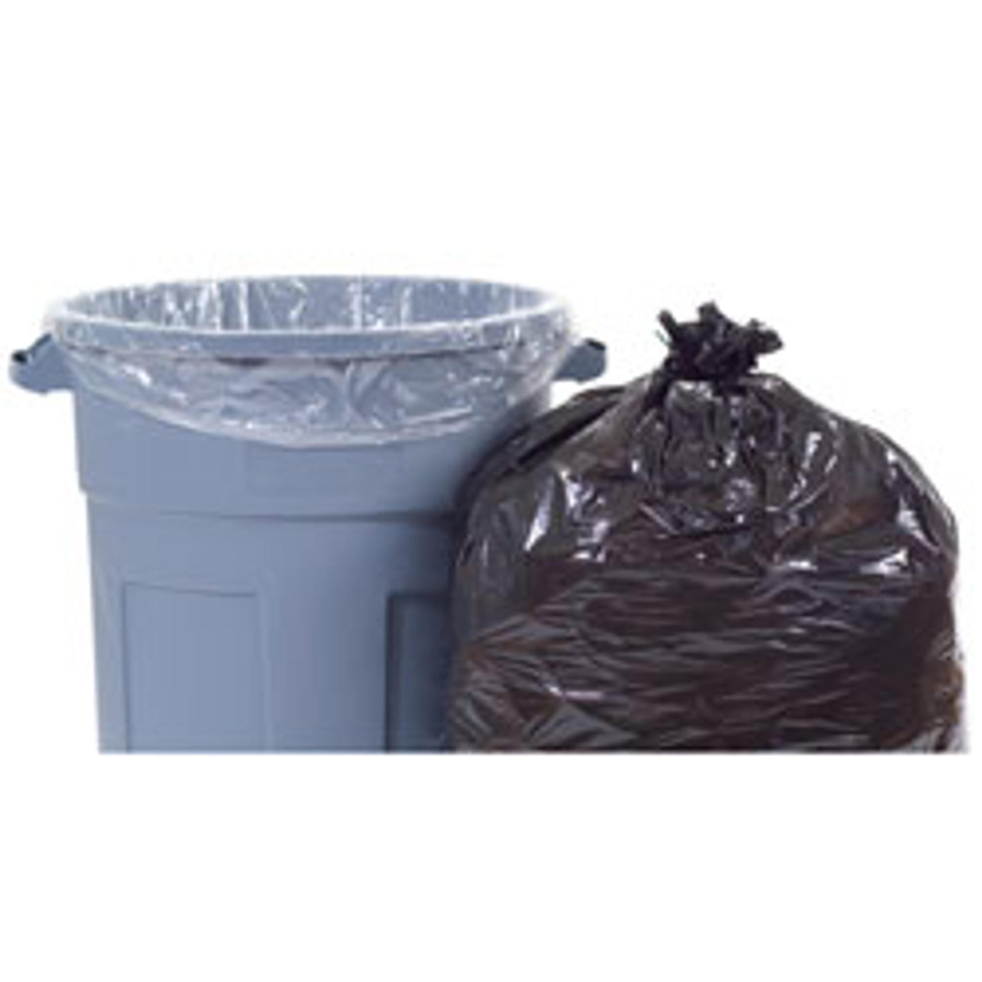 38"x65" Clear LowDensity Drum Liner 4 mil 50/CS