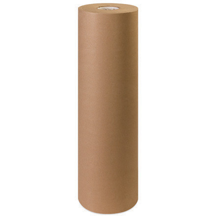 30" Horizontal Roll Kraft Paper Cutter Dispenser