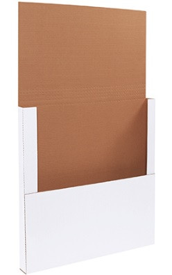 24" x 24" x 2" White EasyFold Mailers 20/Bundle
