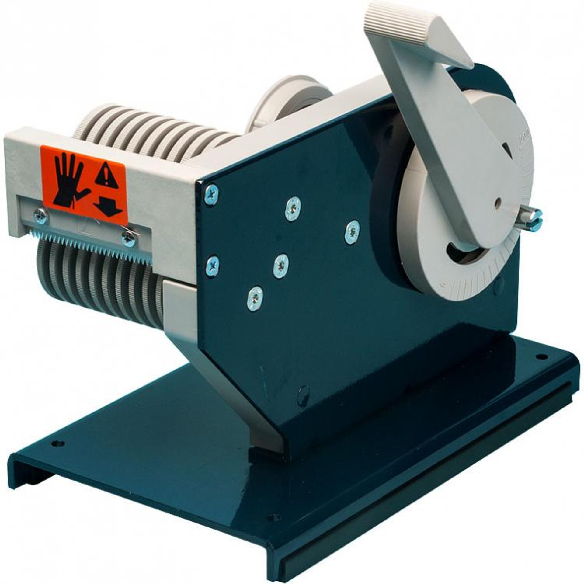 Heavy duty bench top double sided tape dispenser