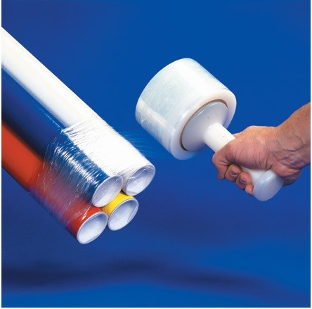 3" x 1000' 80 Gauge Clear Bundling Stretch Film 18 Rolls / Case