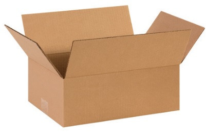14" x 10" x 11" Corrugated Cardboard Shipping Boxes 25/Bundle