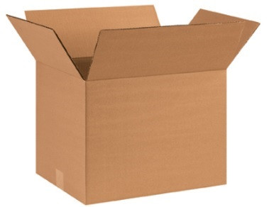 16" x 12" x 12" Corrugated Cardboard Shipping Boxes 25/Bundle