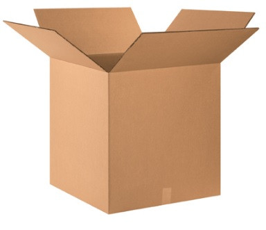 24" x 24" x 28" Corrugated Cardboard Shipping Boxes 10/Bundle