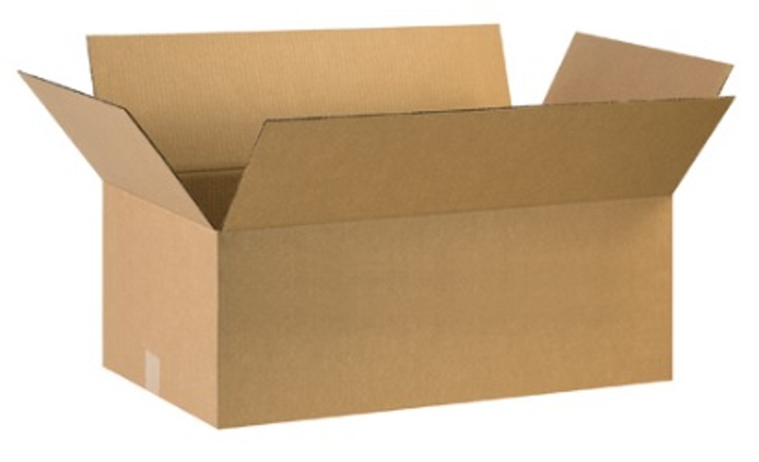 29" x 17" x 7" Flat Corrugated Cardboard Shipping Boxes 20/Bundle