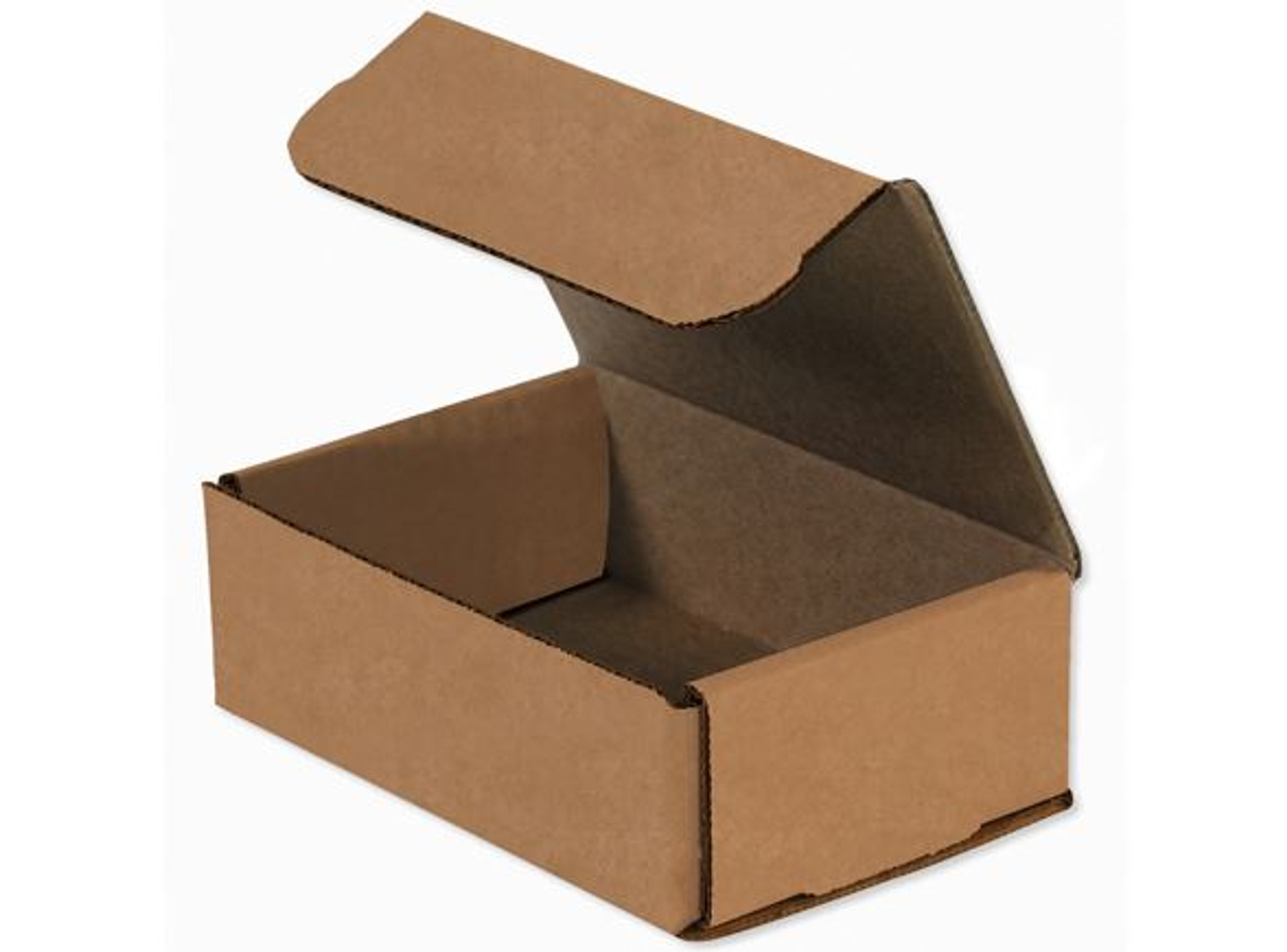 6" x 5" x 4" Kraft Corrugated Mailers 50 / Bundle