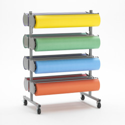 Bulletin Board Paper Dispenser, Holder, Storage - For School, Office and Art Supply