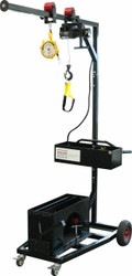 Boost Efficiency and Safety with the #YEP-3560 Mobile Strapping Dispenser Truck Cart Lift Device