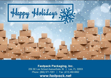 Happy Holidays From Fastpack Packaging!