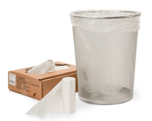 38"X60" Clear High-Density 55-60 Gallon Can Liners 16 Microns