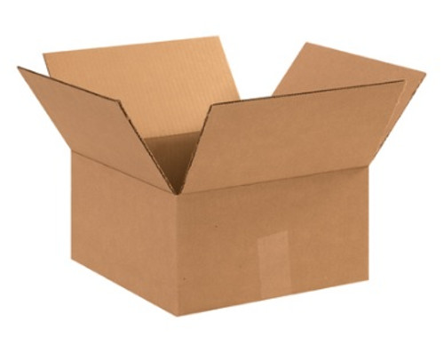 11" x 11" x 6" (ECT-32) Kraft Corrugated Cardboard Shipping Boxes