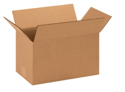 14" x 8" x 8" (ECT-32) Kraft Corrugated Cardboard Shipping Boxes