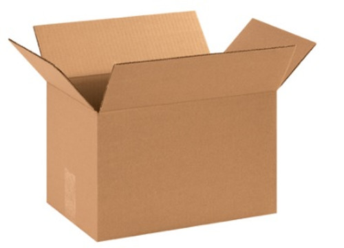 14" x 9" x 9" (ECT-32) Kraft Corrugated Cardboard Shipping Boxes