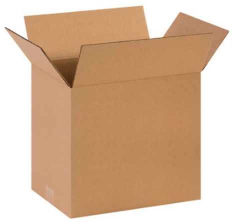 14" x 10" x 12" (ECT-32) Kraft Corrugated Cardboard Shipping Boxes