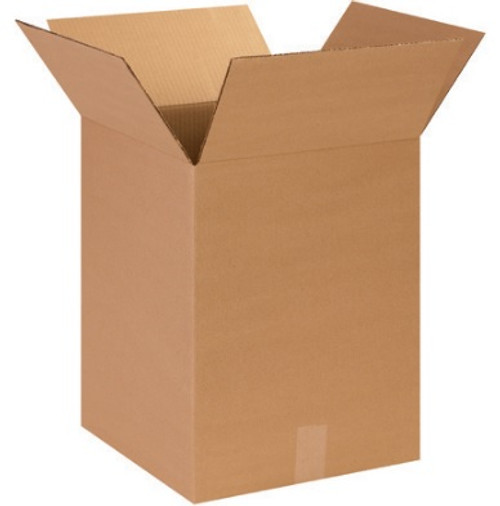 14" x 14" x 18" (ECT-32) Kraft Corrugated Cardboard Shipping Boxes