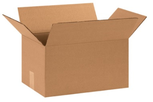 15" x 10" x 8" (ECT-32) Kraft Corrugated Cardboard Shipping Boxes