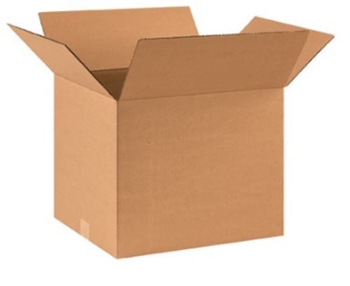 17" x 14" x 14" (ECT-32) Kraft Corrugated Cardboard Shipping Boxes