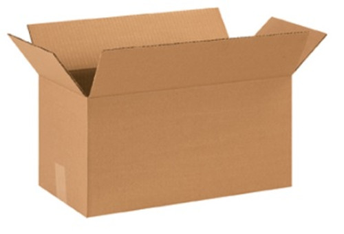 18" x 9" x 9" (ECT-32) Long Kraft Corrugated Cardboard Shipping Boxes