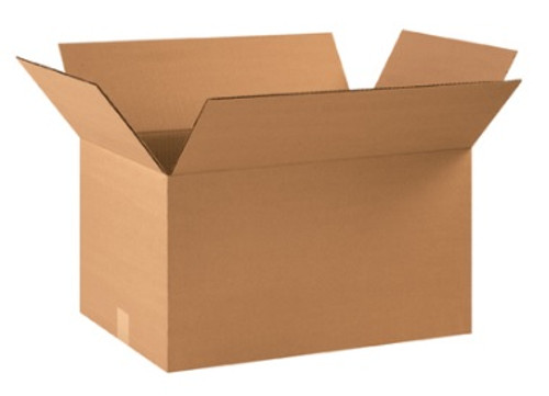 22" x 14" x 12" (ECT-32) Kraft Corrugated Cardboard Shipping Boxes