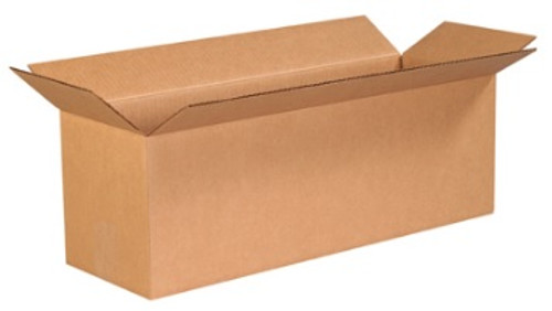 24" x 8" x 8" (ECT-32) Long Kraft Corrugated Cardboard Shipping Boxes