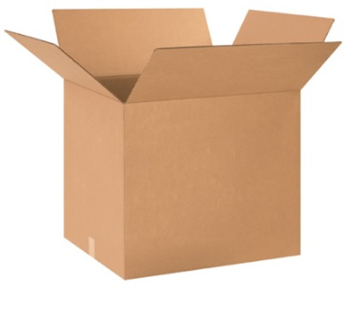 24" x 18" x 20" (ECT-32) Kraft Corrugated Cardboard Shipping Boxes