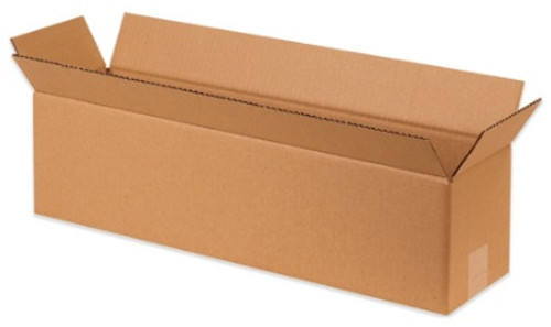 26" x 6" x 6" (ECT-32) Long Kraft Corrugated Cardboard Shipping Boxes