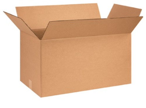 26" x 14" x 14" (ECT-32) Kraft Corrugated Cardboard Shipping Boxes