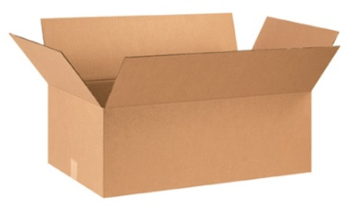 28" x 16" x 10" (ECT-32) Kraft Corrugated Cardboard Shipping Boxes
