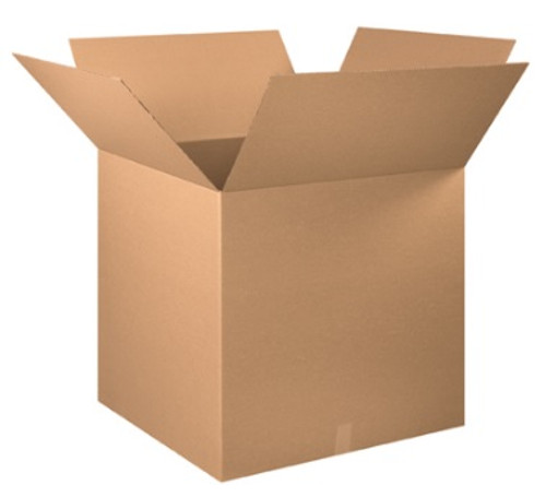 30" x 30" x 30" (ECT-32) Kraft Corrugated Cardboard Shipping Boxes