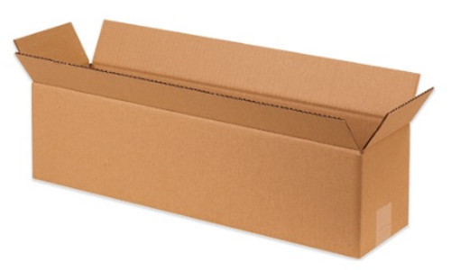 40" x 12" x 12" (ECT-32) Long Kraft Corrugated Cardboard Shipping Boxes