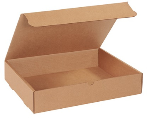 15 1/8" x 11 1/8" x 3" (200#/ECT-32-B) Kraft Literature Corrugated Cardboard Mailers