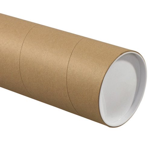 5" x 48" Kraft Jumbo Mailing Storage Tubes