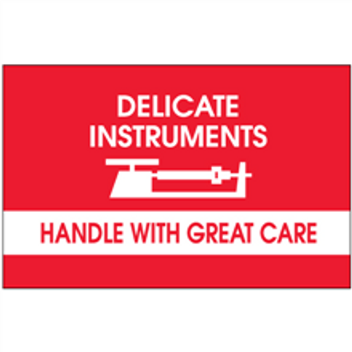 "Delicate Instruments - HWGC" Shipping and Handling Labels
